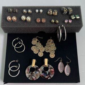 Earrings 17 pair